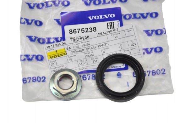 Volvo OE 32240128x VOLVO XC40 комплект ущільнювачів AOC HALDEX OE