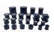 Sam 13-1czerwone ВТУЛКИ ПІДВІСИ POLYBUS JEEP CHEROKEE WJ ЗАД