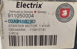 Valeo 438418 Новий стартер для volkswagen / seat / audi - 02a911023d
