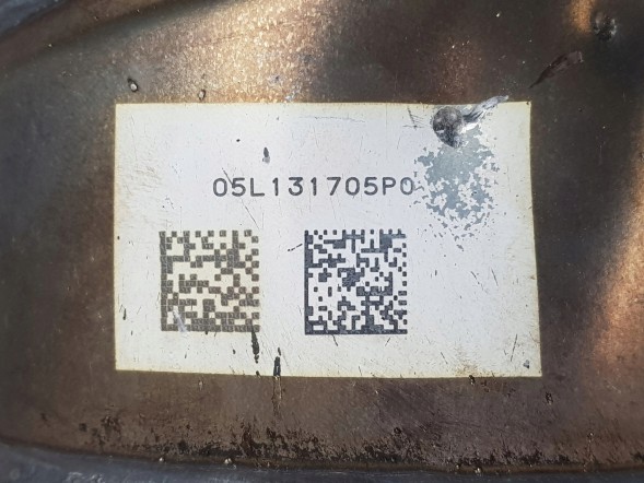 Volkswagen OE 05L131723G 05L131705P Фільтр твердих частинок DPF Volkswagen Golf VIII 2.0 TDI