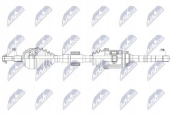 NTY NPW-FR-107 Nty npw-fr-107 карданний вал