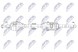 NTY NPW-FR-107 Nty npw-fr-107 карданний вал