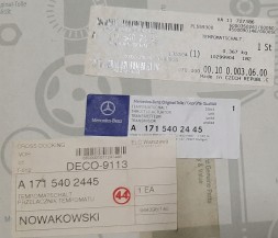Mercedes-Benz OE A1715402445 A2115400144 ПЕРЕКЛЮЧАТЕЛЬ ПОВОРОТУ MERCEDES W171 W219 W211 A1715402445