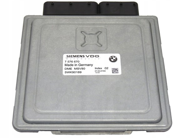 BMW OE КОМП'ЮТЕР BMW 3 E90 2.0 7576670 5WK90189 DME MSV80