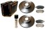 Denckermann ALL9025A Диски колодки SUBARU FORESTER II SG III SH IV SJ ПЕРЕДНІ KPL 294мм х 24мм