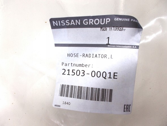 Renault OE 8200655255 Шнур трубки охолодження master iii 2.3dci 8200655255 2150300q1e