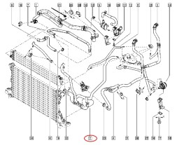 Renault OE 8200655255 Шнур трубки охолодження master iii 2.3dci 8200655255 2150300q1e