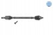Meyle 100 498 0757 Meyle 100 498 0757 піввісь vw гольф vii/t-roc 2,0tdi dsg пр. 957Мм