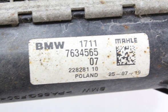 BMW OE 7634565 Охолоджувач води bmw f39 f40 f45 f46 f48 f60