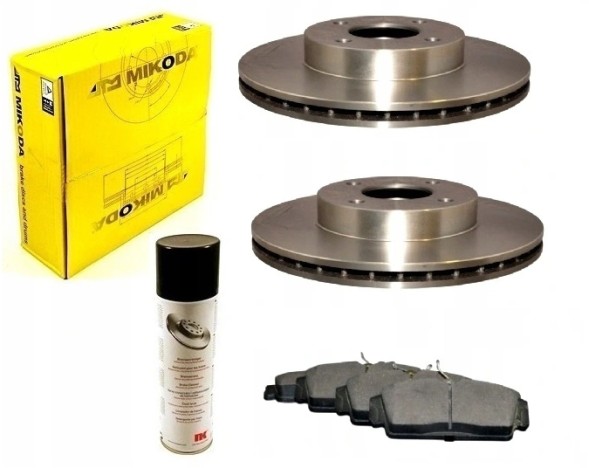 ATM Mikoda ALL8759 NISSAN ALMERA N16 дискові колодки з ABS PRIMERA P11 1999-2002 ПЕРЕДНІ 280мм