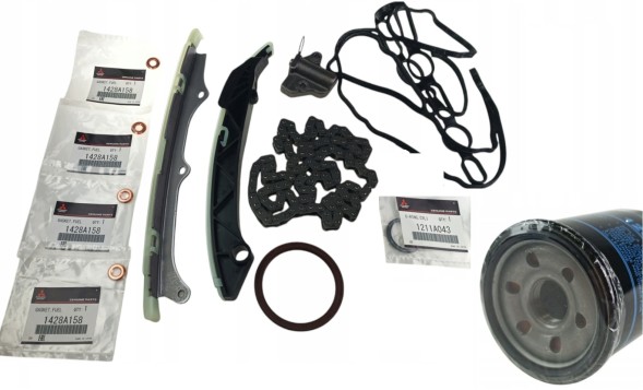 Mitsubishi OE WB/1140A043 + 1140A042 + 1141A014 + 1141A015 + 1052B061 MITSUBISHI ASX OUTLANDER 4N14/4N13 1.8 2.2 DID DIESEL РЕМІНЬ ГРМ ОРИГІНАЛ