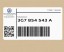 Volkswagen OE 3G7854543A ( INTRAD ) Ущільнювач рамки даху 3G7854543A VW Arteon