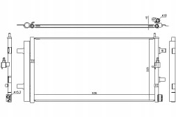 Nissens 940454/NIS Nissens охолоджувач кондиціонера (з осушувачем) audi + помічник водія #28