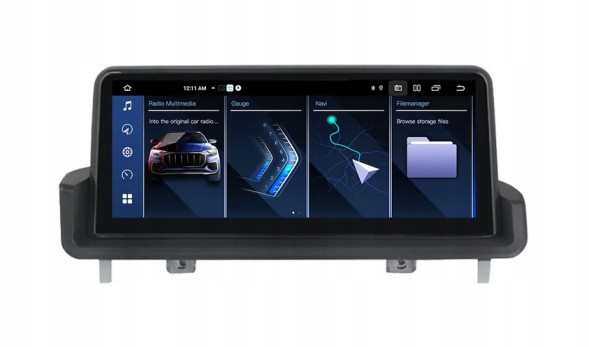 Китай EKRAN Nawigacja ANDROID13 6GB RAM ЕКРАН Мультимедійна навігація ANDROID 13, 8GB RAM для BMW E90 E91 E92 E93 + IDRIVE Контролер