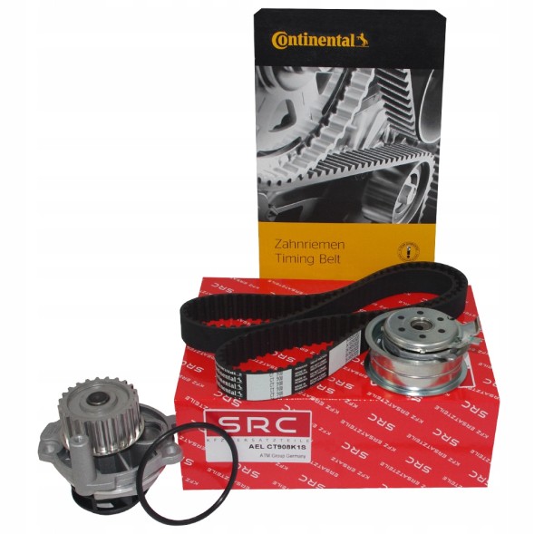 SRC CT908K1, 06B121011M ГРМ ВОДЯНИЙ НАСОС AUDI A3 A4 VW BORA ГОЛЬФ 4 IV 5 V 1.6