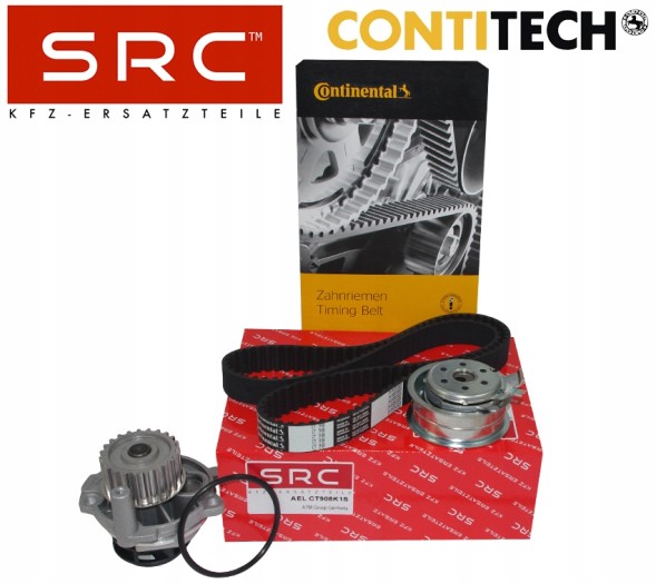 SRC CT908K1, 06B121011M ГРМ ВОДЯНИЙ НАСОС AUDI A3 A4 VW BORA ГОЛЬФ 4 IV 5 V 1.6