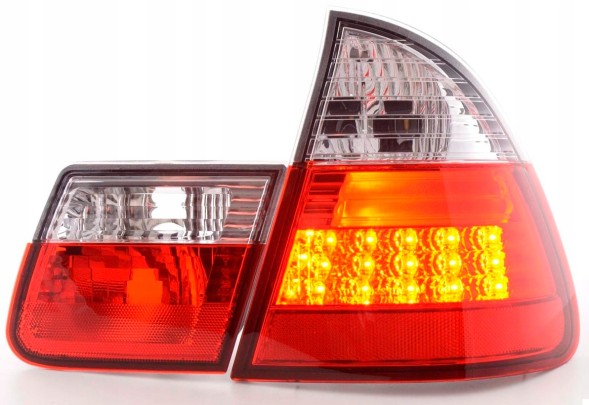 Sonar LDBM28 mhm Задні ліхтарі комплект 4шт LED діодний тюнінг Red White BMW 3 e46 Kombi Turing
