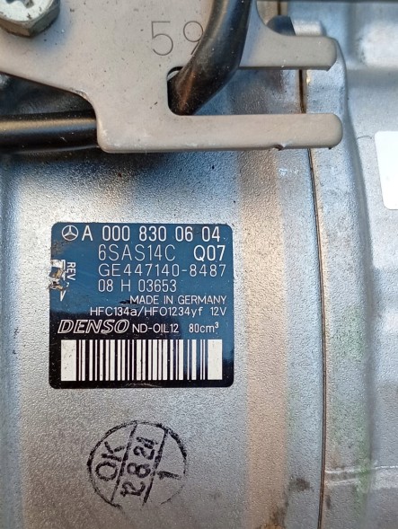 Denso Mercedes компресор кондиціонера A0008300604 A0008303002 A0008304500