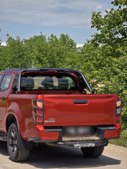 Timbernet PRB02_dm Труби Isuzu D-Max Чорні труби Hamar