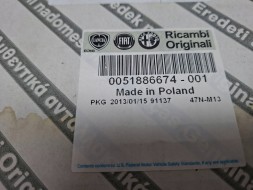 Fiat OE S26337980 Регулятор тиснення клапан cng 51886674 fiat панда iii cng