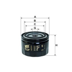 WL7168 12 WIX FILTERS Фільтр оливи