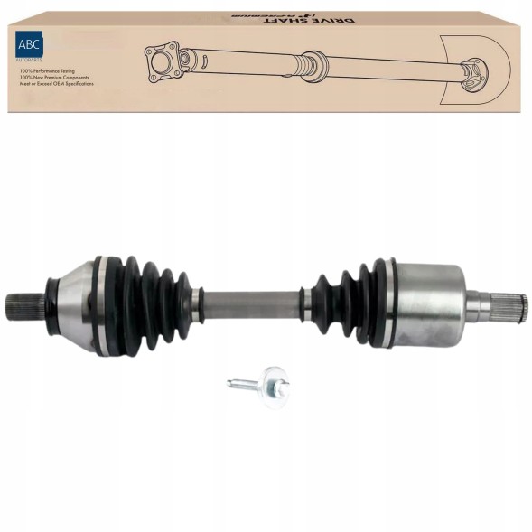 Китай abc-05.09c/25 ПІВВІСЬ ЛІВА VOLVO S60 II S80 II V70 III V60 D3 D4 D5 T6 АВТОМАТ