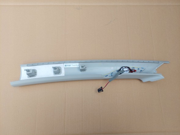 Volkswagen OE 5H0867234Q VED_GTECH VW GOLF VIII 8 ЗАХИСНА НАКЛАДКА СТІЙКИ А ПРАВА STORM GRAY HARMAN&amp;KARDON 5H0867234Q