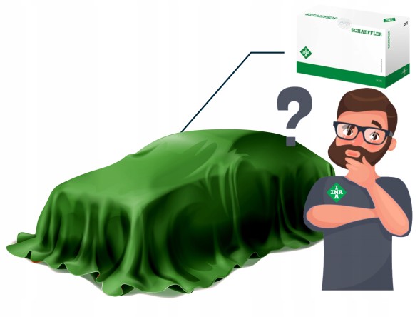 Шефлер І.НА 534 0299 10 Schaeffler ina 534 0299 10 натягувач клинового ременя багаторівковий