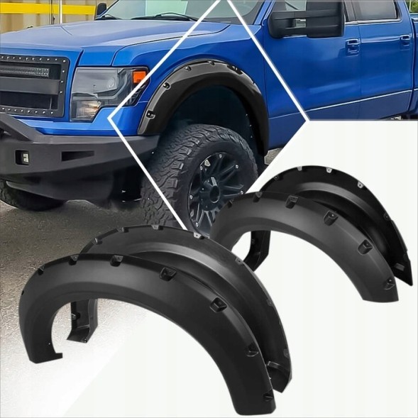 Китай 2009 2010 2011 2012 2013 2014 Розширювачі колісних арок Ford F-150 2009-2014, стиль Pocket Style