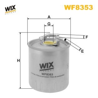 WF8353 WIX FILTERS Фільтр палива