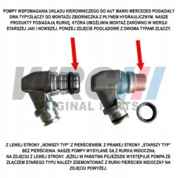 WRC Original Parts 4900979 Насос гідропідсилювача mercedes c-клас w203 240 320