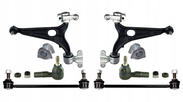 Spartan Parts SPP 14.010.0072+73+90+54+07 ВАЖЕЛІ, ТЯГИ, НАКОНЕЧНИКИ, ГУМКИ КОМПЛЕКТ SCUDO EXPERT JUMPY PROACE 2007-