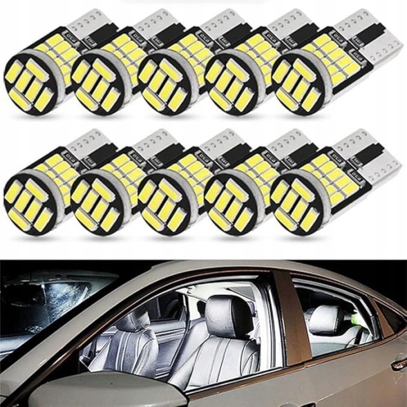 Китай 5907190013245 СВІТЛІ САЛОНУ SURAKEY LED T10 10 ШТ. 500 ЛЮМЕН