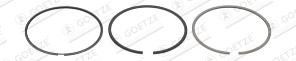 08 449707 00 GOETZE Комплект кілець поршневих з 3 шт РОЗПРОДАЖ