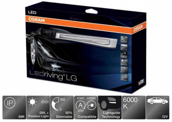 Osram LEDDRL102 Комплект денних ходових вогнів ledriving lg- leddrl102 osram