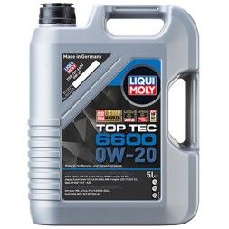 21411 LIQUI MOLY Олива моторна LIQUI MOLY TOP TEC 6600 0W 20 5л