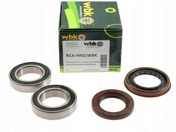 WBK RCA-HK01WBK КОМПЛЕКТ ПІДШИПНИКІВ ЗЧЕПЛЕННЯ ПРИВОДУ HYUNDAI SANTA FE I 2006-2009