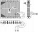Mahle AE 106 000P Випарник, система кондиціонування mahle ae 106 000p