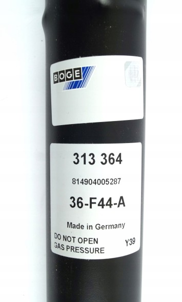 Boge 36-F44-A Амортизатори 2шт AUDI A4 B8 передні, оригінал BOGE