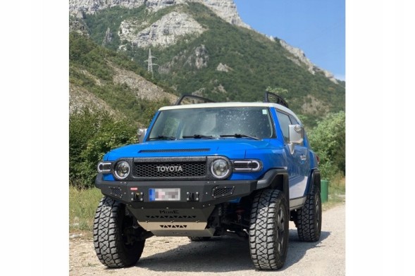 More4x4 OPA018ZDFJ Алюмінієвий комплект захисту днища для Toyota FJ Cruiser до бампера MORE