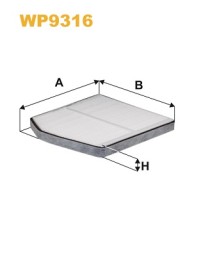 WP9316 WIX FILTERS Фільтр салону