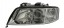 Abakus 441-1192L-LD-EM Audi a6 c5 99-01 (97-99) h1/h7 нова фара ліва