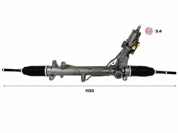 Китай 32106766662 Нова рульова рейка Maglownica BMW 5 E60 E61 6 E63 E64