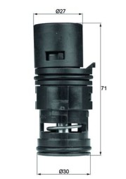TO 7 80 MAHLE ORIGINAL Термостат