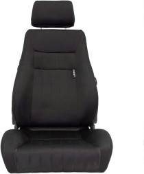 Autostyle Спортивне автокрісло AutoStyle Ретро SS 64Z з рейками чорний ретро