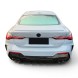 Китай Dyfuzor BMW G22 G23 MP Дифузор BMW G22 G23 Накладка Заднього Бампера Чорний Глянець M Pakiet MP Задній