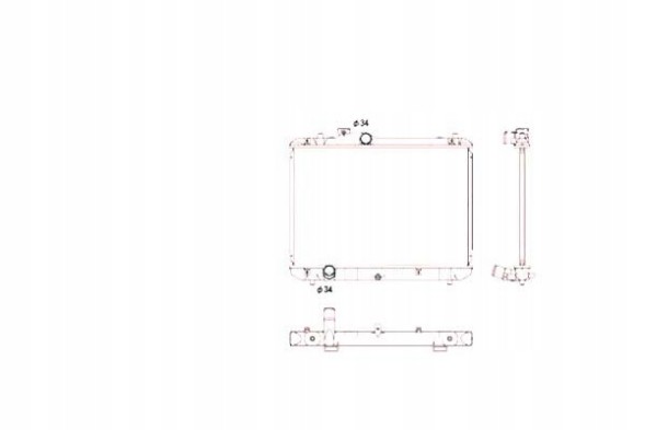 NRF PRO/53582 NRF Охолоджувач suzuki swift 1,3 1,5 1,6 05- nrf + помічник зіткнення #34