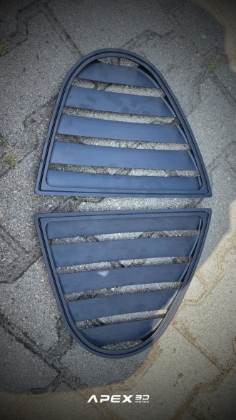 Apex APEX3DWORKS/ROLETA/ŻALUZJA/SEAT LEON MK1/SEAT TOLEDO MK2 Задня шторка / жалюзі на бічне скло Seat Leon MK1 / Seat Toledo MK2 TUNING