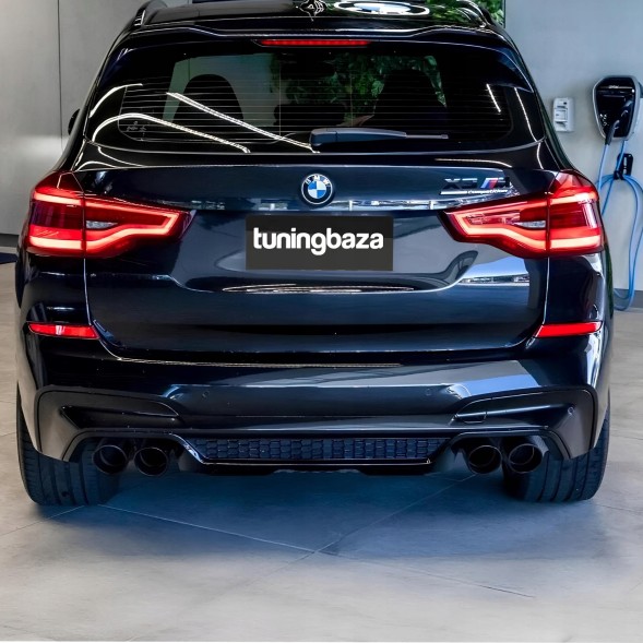 Китай S7-70047 Аеродинамічний обвіс для BMW G01 X3 Pre-LCI (2018-2020) – чорний глянець Black Knight