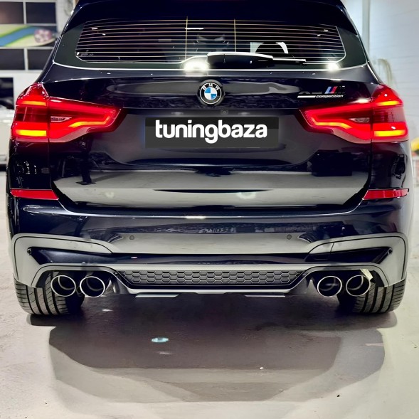 Китай S7-70047 Аеродинамічний обвіс для BMW G01 X3 Pre-LCI (2018-2020) – чорний глянець Black Knight
